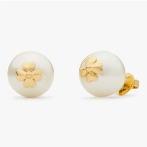 KATE SPADE - Pearls On Pearls Stud Earrings in Box NIB